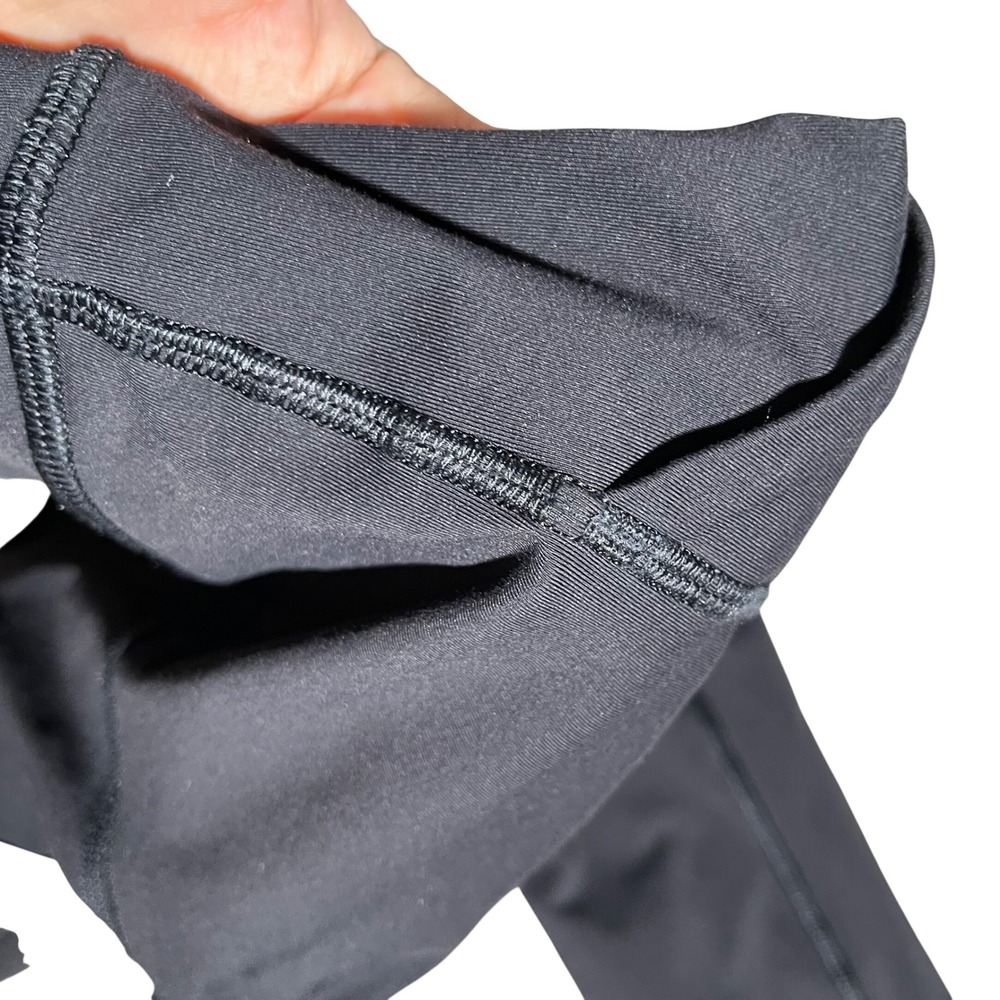 Lululemon Speed Tight III Leggings Black Size 4 Ruched Ankle Zip Pocket - Picture 7 of 9